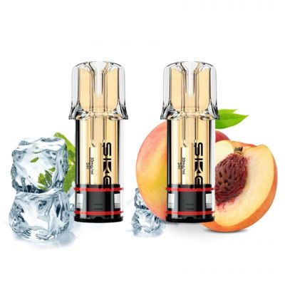 SKE Crystal Plus 20mg Nic Salt Replacement Pods - Pêche Ice