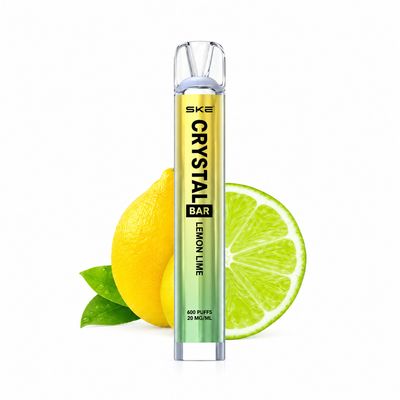 SKE Crystal Bar Disposable Vape - Lemon &amp; Lime