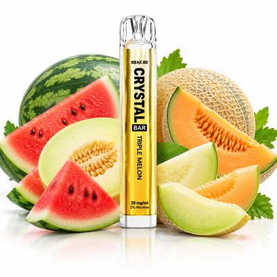 SKE Crystal Bar Disposable Vape - Triple Melon