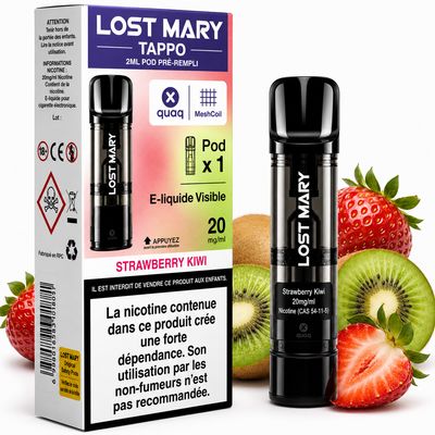 Lost Mary Tappo Air Prefilled Pod – Strawberry Kiwi