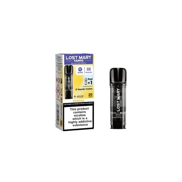 Lost Mary Tappo Air Prefilled Pod – Banana