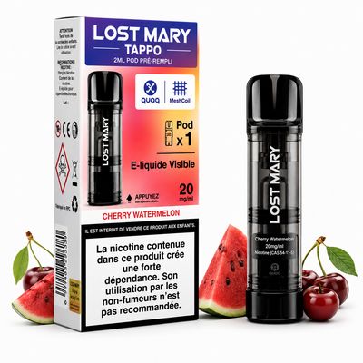 Lost Mary Tappo Air Prefilled Pod – Cherry Watermelon