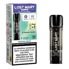 Lost Mary Tappo Air Prefilled Pod – Green Mint