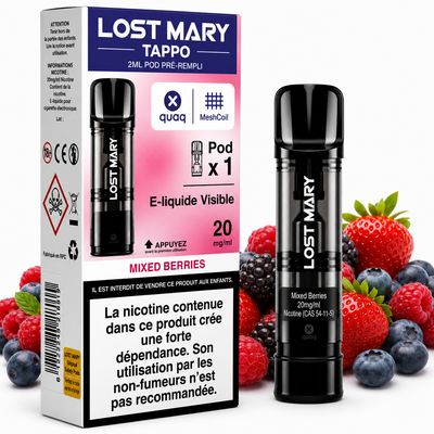 Lost Mary Tappo Air Prefilled Pod – Mixed Berries