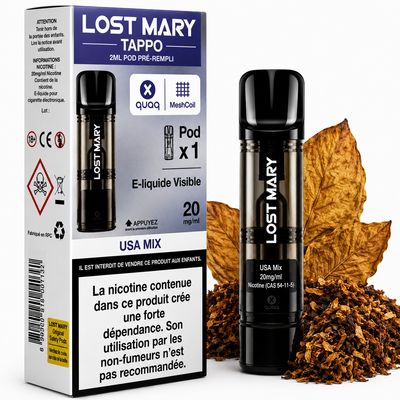 Lost Mary Tappo Air Prefilled Pod – USA Mix
