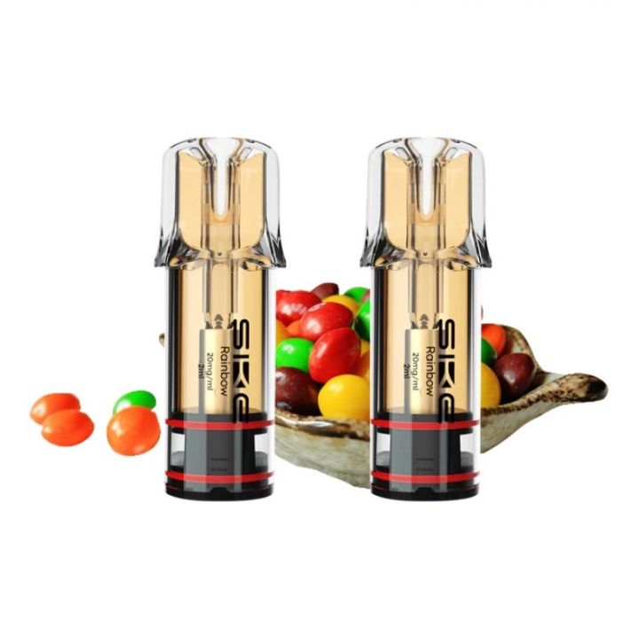 SKE Crystal Plus 20mg Nic Salt Replacement Pods - Rainbow