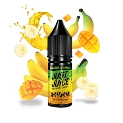 Just Juice 50/50 Freebase – Iconic Fruit Banana &amp; Mango – 10ml