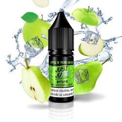 Just Juice 50/50 Freebase – Apple &amp; Pear On Ice – 10ml