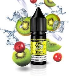 Just Juice 50/50 Freebase – Kiwi &amp; Cranberry On Ice – 10ml