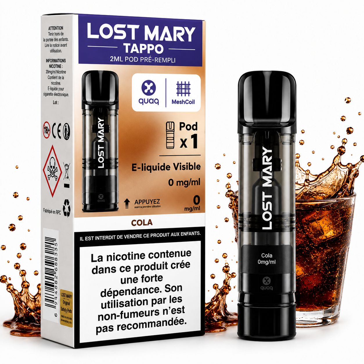 Lost Mary Tappo Air Prefilled Pod – Cola