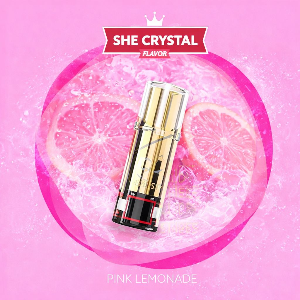 SKE Crystal Plus Replacement Pods ZERO – Pink Lemonade