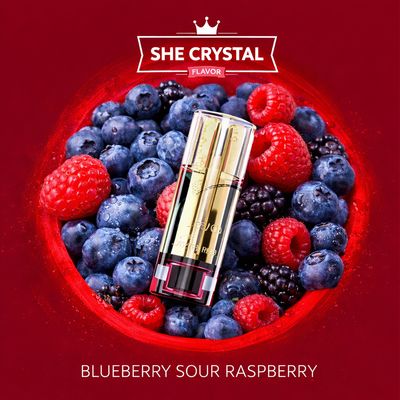 SKE Crystal Plus Replacement Pods ZERO – Blueberry Sour Raspberry