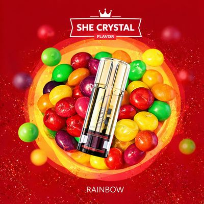 SKE Crystal Plus Replacement Pods ZERO – Rainbow