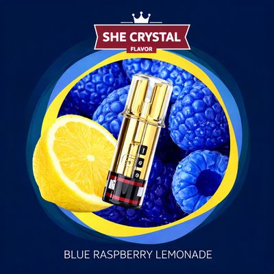 SKE Crystal Plus Replacement Pods ZERO – Blue Raspberry Lemonade