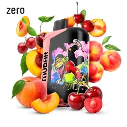 Mübar Eden Beast 50K Disposable - Cherry Peach 0mg 18ml