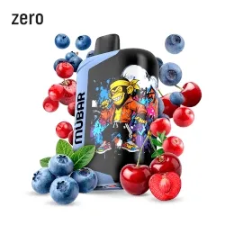 Mübar Eden Beast 50K Disposable - Blueberry Cherry Cranberry 0mg 18ml