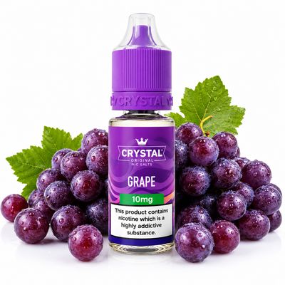 Crystal Nic Salts - Grape - 10ml