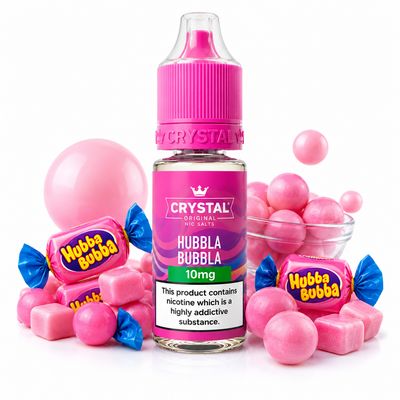 Crystal Nic Salts - Hubbla Bubbla - 10ml