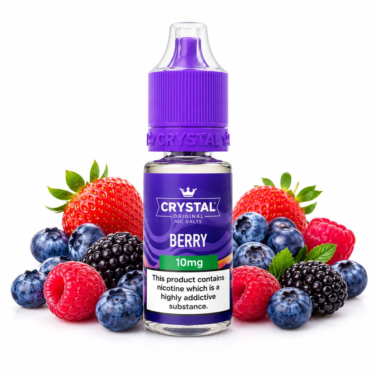 Crystal Nic Salts - Berry - 10ml