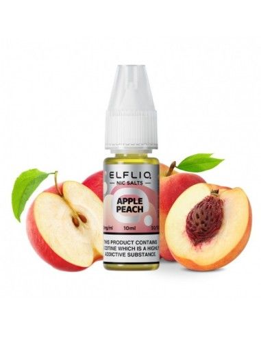 ELFBAR ELFLIQ Peach Ice Nic Salts - 10ml