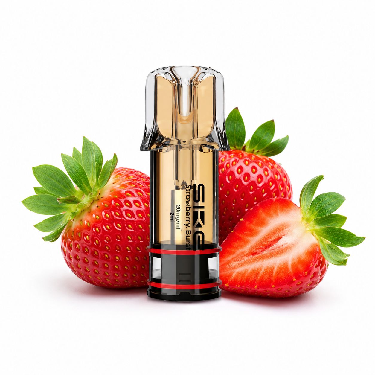 SKE Crystal Plus Nic Salt Replacement Pod 1PCS – Strawberry Burst