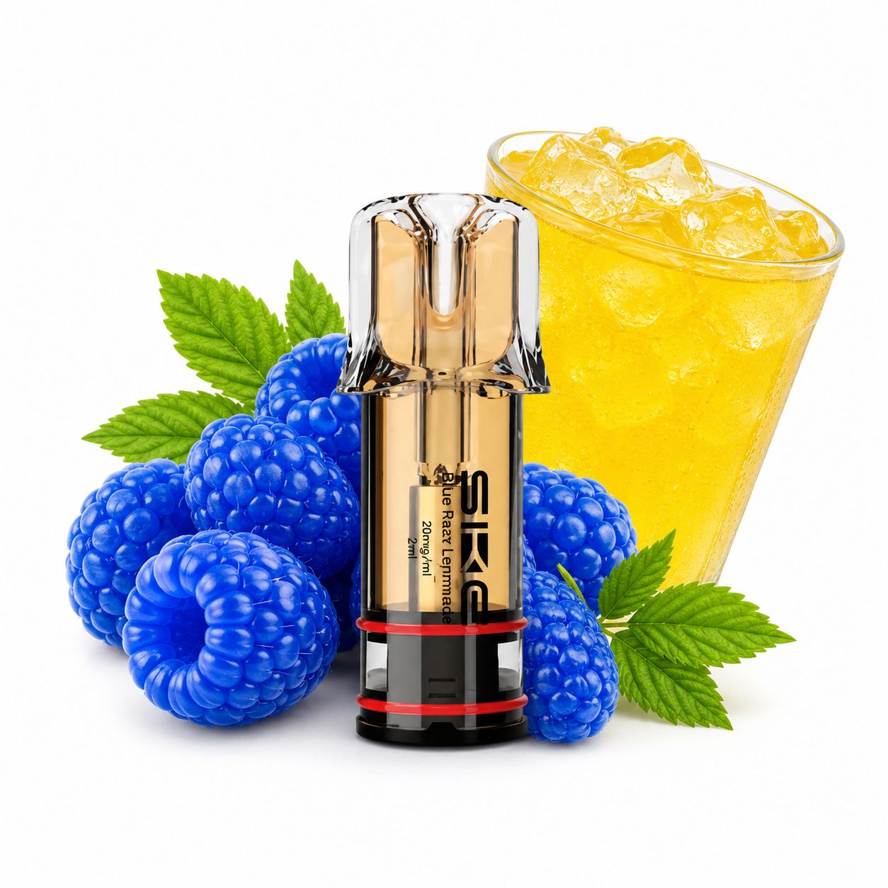 SKE Crystal Plus Nic Salt Replacement Pod 1PCS – Blue Razz Lemonade