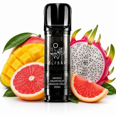 Elf Bar ELFA ZERO – Mango Grapefruit Dragon Fruit Elf Bar ELFA ZERO – Mango Grapefruit Dragon Fruit