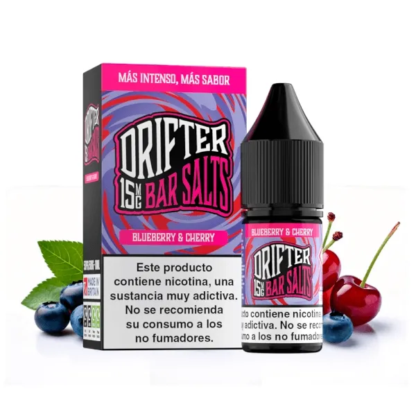 Juice Sauz Drifter Bar Salts Blueberry Cherry 10ml