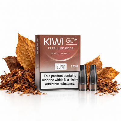 KIWI GO+ Prefilled Pods 2PCS 20mg – Classic Tobacco KIWI GO+ Prefilled Pods 2PCS 20mg – Classic Tobacco