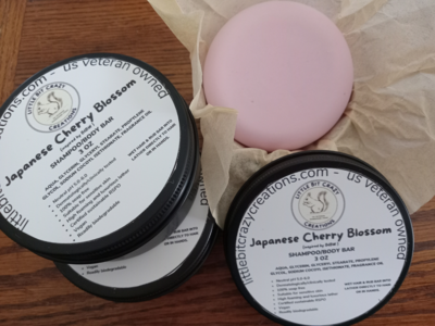 3oz Japanese Cherry Blossom Shampoo/Body Bar