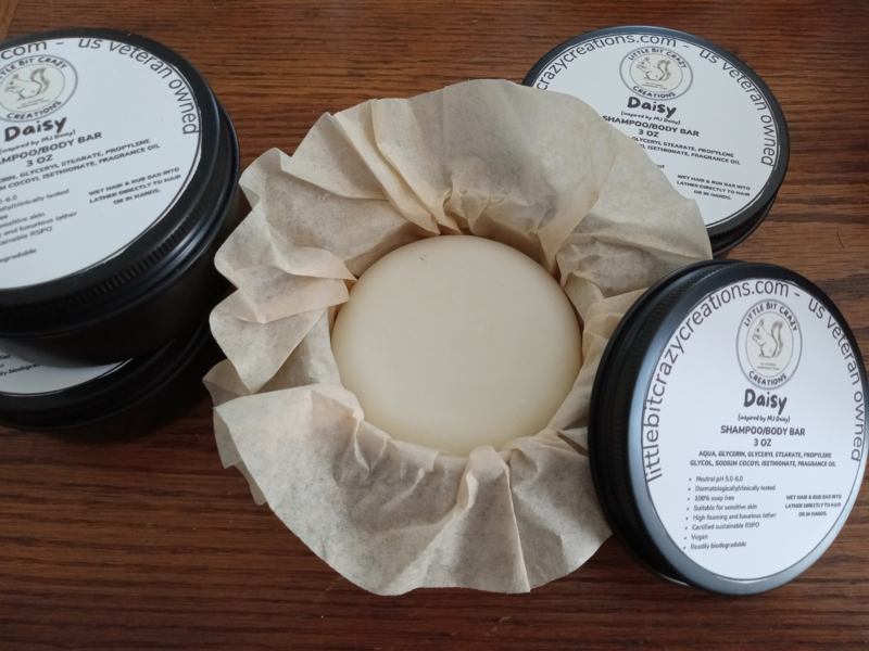 3oz Daisy Shampoo/Body Bar