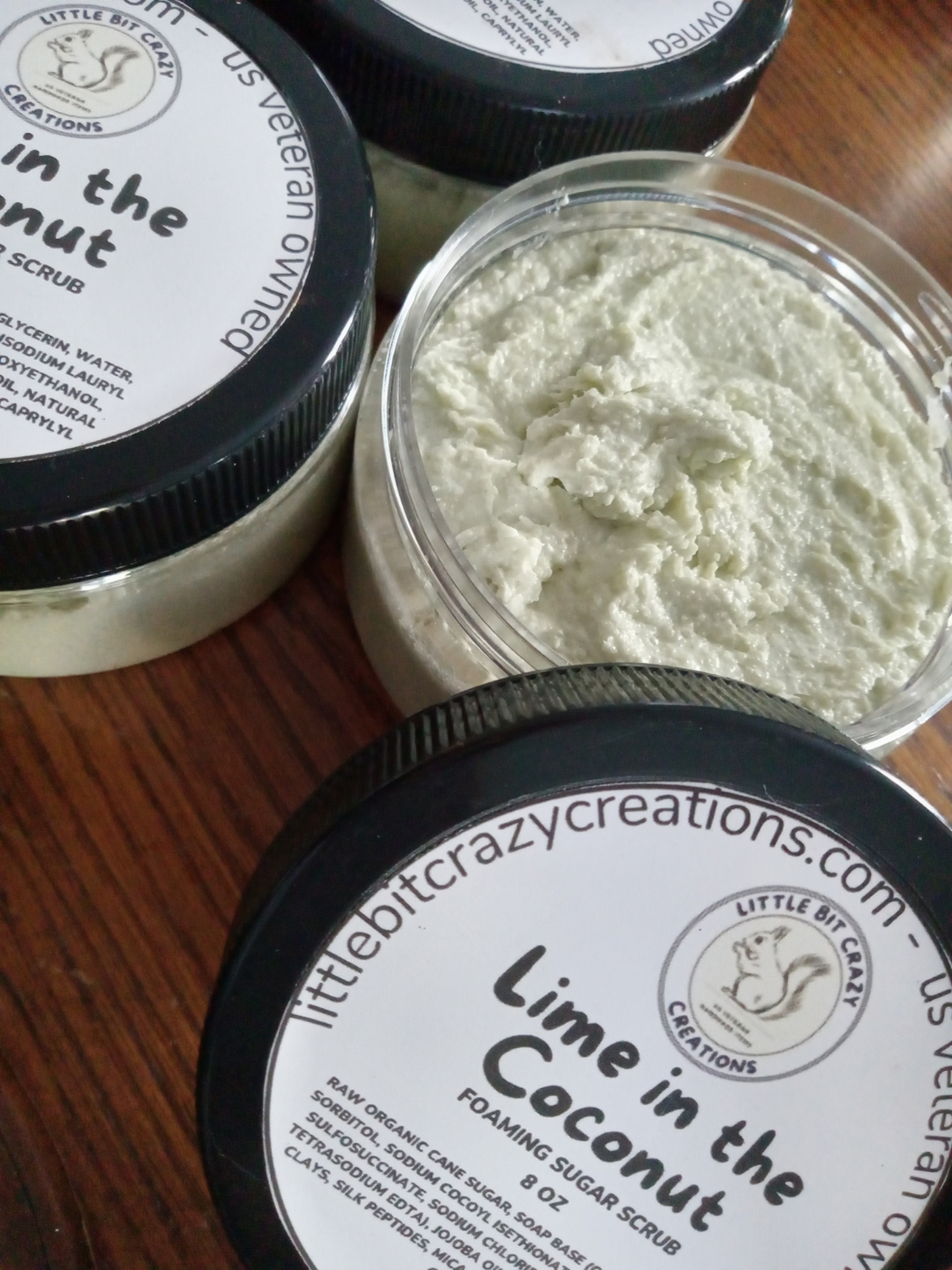 8oz Lime In The Coconut Foaming Sugar Scrub