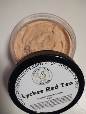 LYCHEE RED TEA FOAMING SUGAR SCRUB