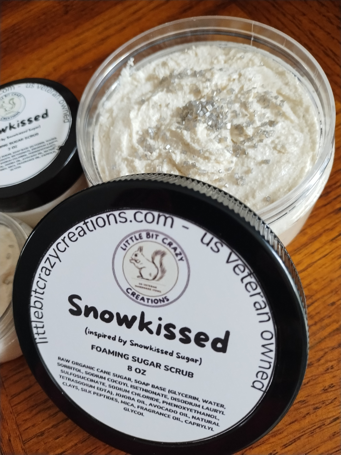 SNOWKISSED FOAMING SUGAR SCRUB