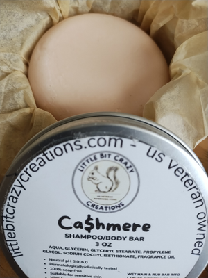 3oz Ca$hmere Shampoo/Body Bar