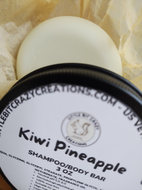 3oz Kiwi Pineapple Shampoo/Body Bar