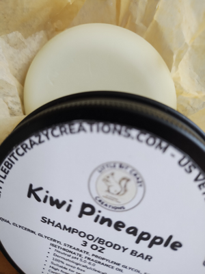 3oz Kiwi Pineapple Shampoo/Body Bar
