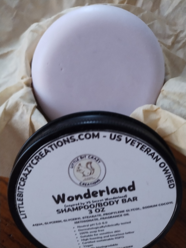 3oz Wonderland Shampoo/Body Bar