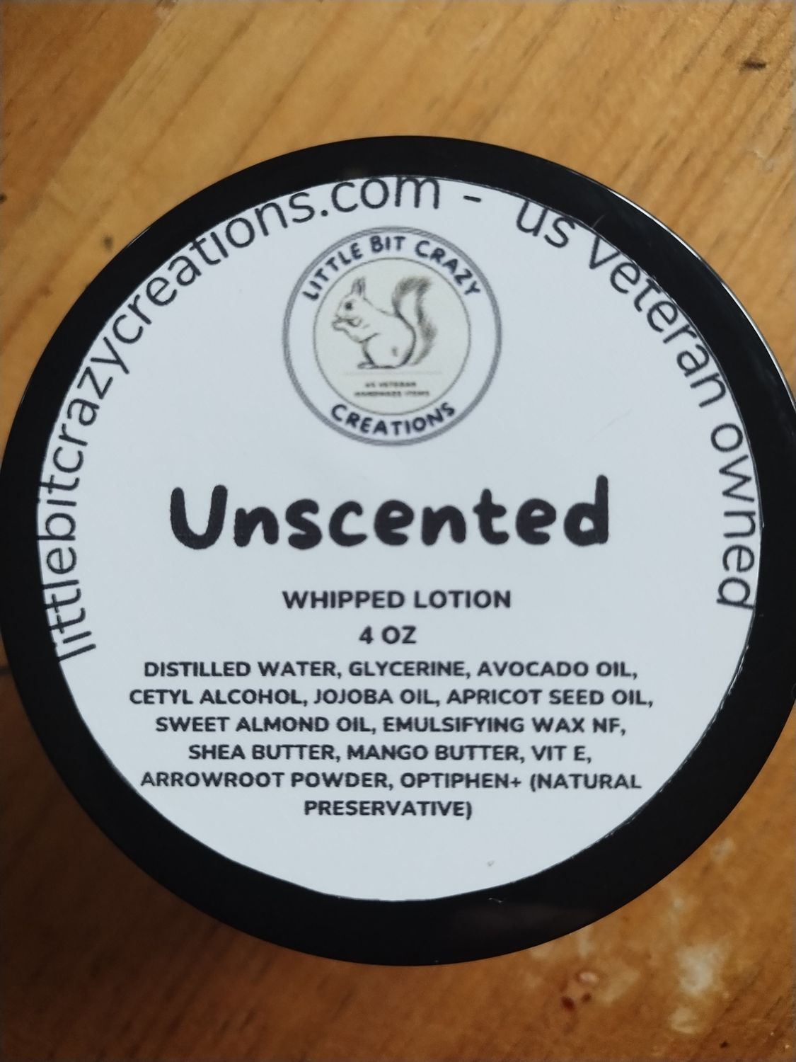 4oz UNSCENTED LOTION