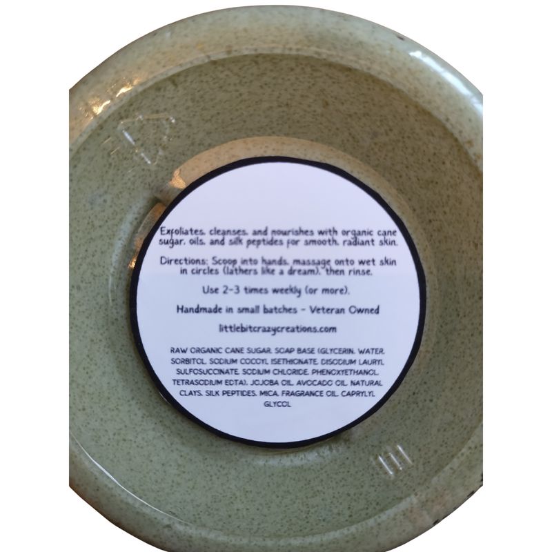 8oz APPLE SAGE Foaming Sugar Scrub