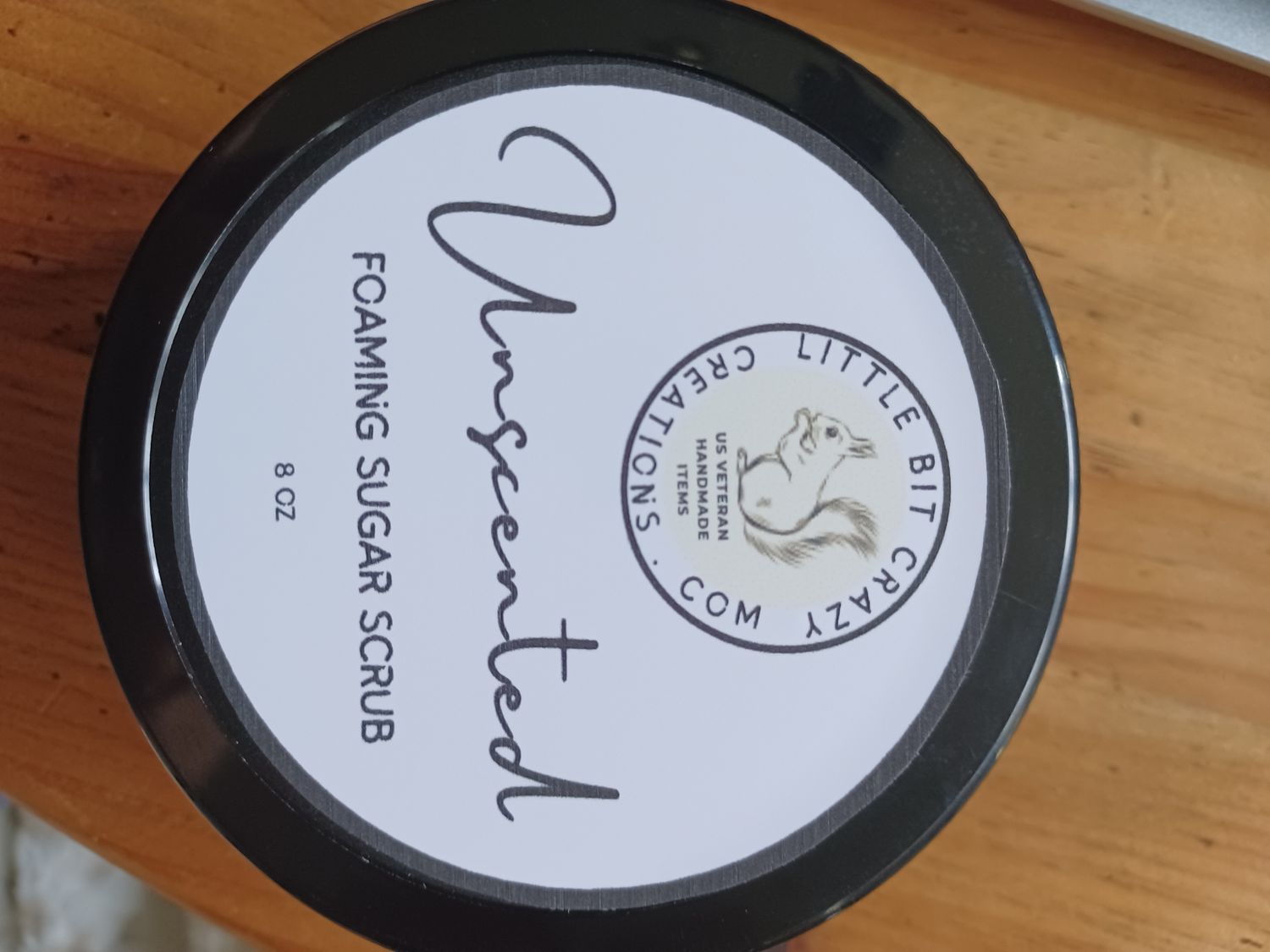 UNSCENTED FOAMING SUGAR SCRUB