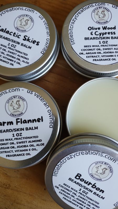 1oz BOURBON BEARD/SKIN BALM