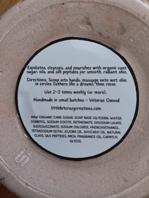 8oz UNDER LOVE'S SPELL Foaming Sugar Scrub