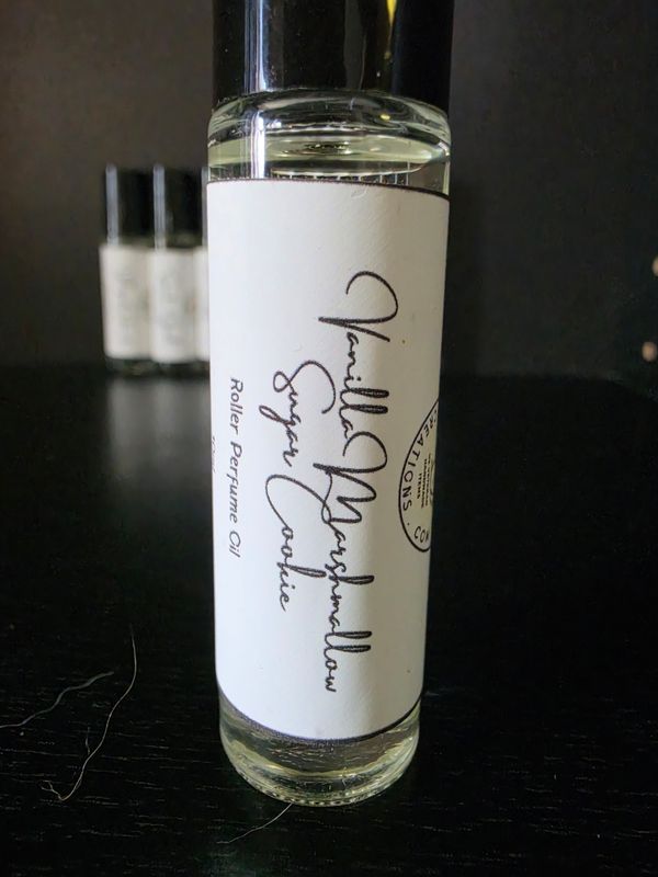 10ml VANILLA MARSHMALLOW SUGAR COOKIE Roller Perfume Oil 