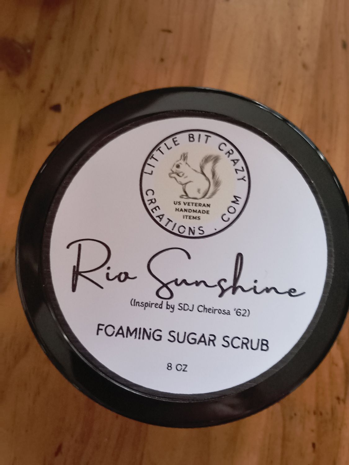8oz RIO SUNSHINE Foaming Sugar Scrub