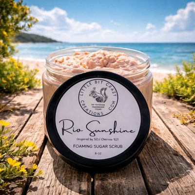8oz RIO SUNSHINE Foaming Sugar Scrub