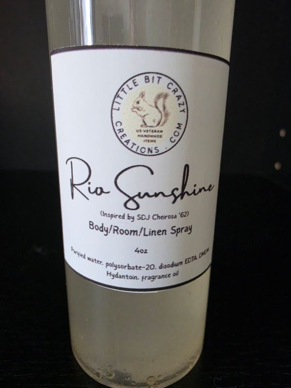 4oz RIO SUNSHINE Body/Room/Linen Spray