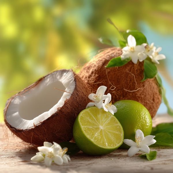 6 oz LIME IN THE COCONUT Hand Poured Coconut &amp; Soy Wax Candle