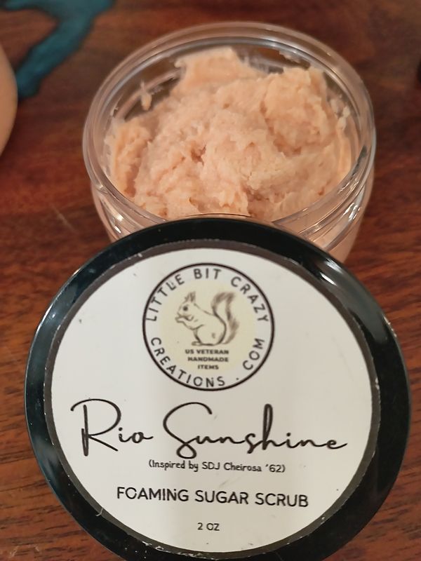 8oz Foaming Sugar Scrubs