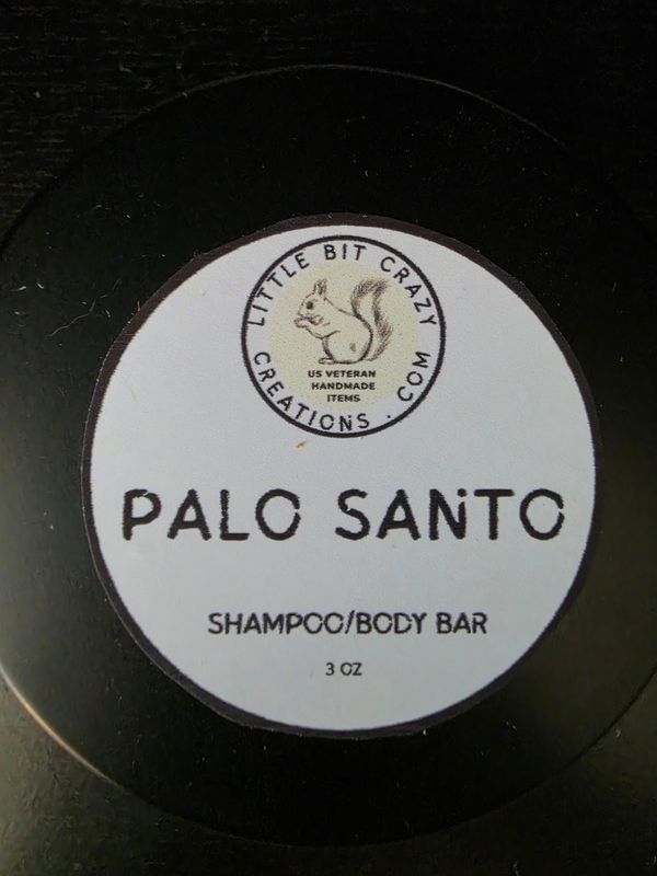 3oz PALO SANTO Shampoo/Body Bar